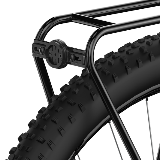 KOM Cycling Bike Rear Rack Radar Mount